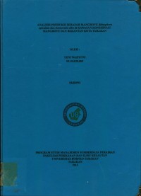 Analisis Produksi Serasah Mangrove Rhizophora apiculate Dan Sonneratia alba Di Kawasan Konservasi Mangrove Dan Bekantan Kota Tarakan