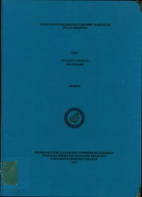 Studi Status Kesehatan Terumbu Karang Di Pulau Derawan