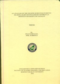 An Analysis Of The Fourth Semester Students' Reading Habit Of English Department At Borneo University Of Tarakan