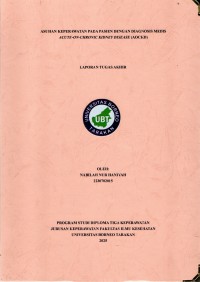 ASUHAN KEPERAWATAN PADA PASIEN DENGAN DIAGNOSIS MEDIS ACUTE-ON-CHRONIC KIDNEY DISEASE (AOCKD)