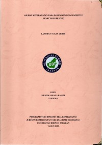 ASUHAN KEPERAWATAN PADA PASIEN DENGAN CONGESTIVE HEART FAILURE (CHF)
