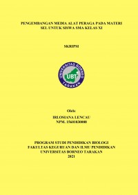 Pengembangan Media Alat Peraga Pada Materi Sel Untuk Siswa SMA Kelas XI