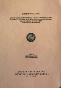 Asuhan Keperawatan Pada Ny. J Dengan Masalah Utama Gangguan Persepsi Sensori: Halusinasi Pendengaran Ruang Teratai Rumah Sakit Umum Daerah Tarakan