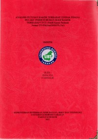 Analisis Putusan Hakim Terhadap Tindak Pidana Pelaku Persetubuhan Oleh Kakek Terhadap Cucu (Studi Kasus Putusan Nomor 271/Pid.Sus/2020/PN.Tar)
