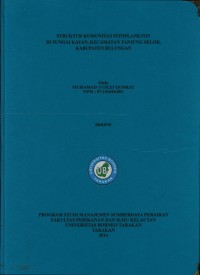 Struktur Komunitas Fitoplankton Di Sungai Kayan, Kecamatan Tanjung Selor, Kabupaten Bulungan