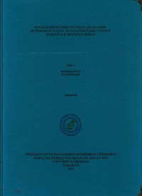 Studi Habitat Kerang Hijau (Perna veridis) Di Perairan Danau Tanabamban Kecamatan Maratua Kabupaten Berau