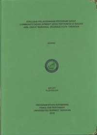 Evaluasi Pelaksanaan Program Zakat Community Development (ZCD) Pertanian Di Badan Amil Zakat Nasional (BAZNAS) Kota Tarakan