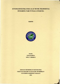 Etnomatematika Pada Alat Musik Tradisional Pengiring Tari Tungal Lingkuda