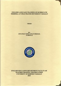 English Language Teaching On Kurikulum Merdeka At SMAS Frater Don Bosco Tarakan