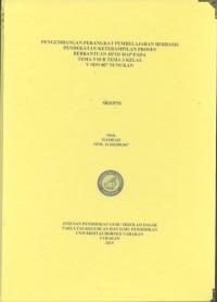 Pengembangan Perangkat Pembelajaran Berbasis Pendekatan Keterampilan Proses Berbantuan Mind Map Pada Tema 5 Sub Tema 3 Kelas V SDN 007 Nunukan