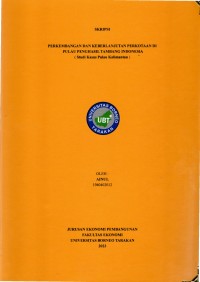 Perkembangan Dan Keberlanjutan Perkotaan Di Pulau Penghasil Tambang Indonesia (Studi Kasus Pulau Kalimantan)
