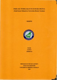 Perilaku Pembajakan Film Di Era Digital(studi Kasus Mahasiswa Universitas Borneo Tarakan)
