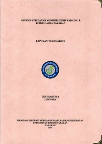 Asuhan Kebidanan Komprehensif Pada Ny. R Di RSU Carsa Tarakan