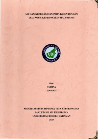 Asuhan Keperawatan Pada Klien Dengan Diagnosis Keperawatan Halusinasi