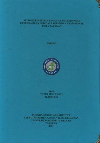 Studi Ketersedian Pakan Alami Terhadap Keberhasilan Budidaya Di Tambak Tradisional Kota Tarakan