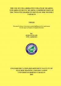The Use Of Collaborative Strategic Reading Towards Students’ Reading Comprehension Of The Twelfth Grader Students Of SMK Negeri 2 Tarakan