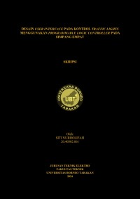 Desain User Interface Pada Kontrol Traffic Lights Menggunakan Programmable Logic Controller Pada Simpang Empat