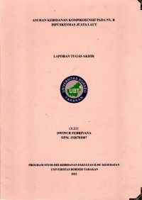 Asuhan Kebidanan Komprehensif Pada Ny. R Di Puskesmas Juata