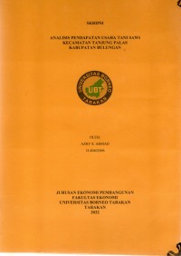 Analisis Pendapatan Usaha Tani Sawi Kecamatan Tanjung Palas Kabupaten Bulungan