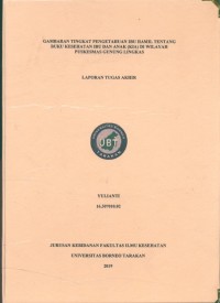 Gambaran Tingkat Pengetahuan Ibu Hamil Tentang Buku Kesehatan Ibu Dan Anak (KIA) Di Wilayah Puskesmas Gunung Lingkas