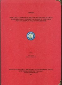 Perkawinan Sirri Pada Pegawai Negeri Sipil Ditinjau Dari Peraturan Pemerintah Nomor 53 Tahun 2010 Tentang Disiplin Pegawai Negeri Sipil