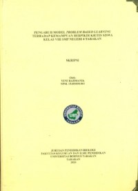 Pengaruh Model Problem Based Learning Terhadap Kemampuan Berpikir Kritis Siswa Kelas VIII SMP Negeri 4 Tarakan